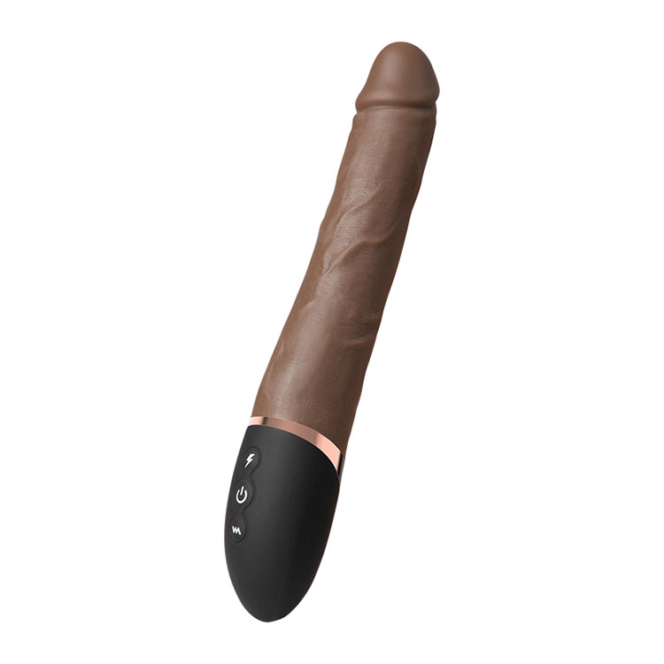 Vibrator s potisno gredjo